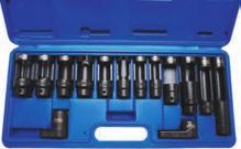 offset, 1/2" drive 1140 7-piece Oxygen Sensor Socket Set 1140-27 Oxygen Sensor Socket, 27 mm x 78 mm, 1/2" drive 1140-22 Oxygen Sensor Socket, 22 mm (7/8") x 50 mm, 1/2" drive 1148 Oxygen Sensor