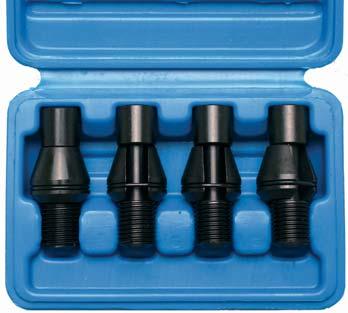 5 mm pin - allows one-person adjusting - reduces the required time - pressure width 135 to 175 mm - 22 mm 6-edge spindle - 3 spindle lengths for a wide range of applications 75 mm for