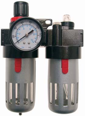 201 /201 - for filtering and oiling of compressed air - can be screwed on a wall - max.