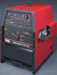 TIG WELDERS Precision TIG 375 The Power To Perform! The Precision TIG TM 375 delivers the Power to Perform setting a new standard in Square Wave Technology.