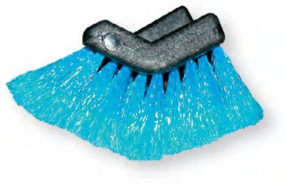 Special soft bristles do not to damage paintwork. The brush is suitable for temperatures up to 55 c.