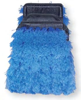 Waterfed B9202 Quadro Washing Brush 270mm Triple Washing Brush Water channel and threaded connection.