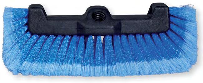 Waterfed B920 Triple Washing Brush 270mm Telescopic Handles B0265 - Impact resistant plastic handle without water channel.