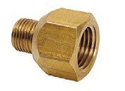 G1/4i Picture Reducers / Reducer couplings Brass Stainless