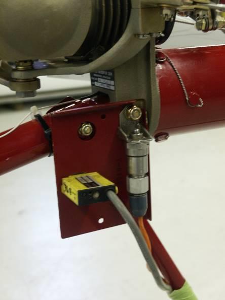TRGB Attaches to Tail Rotor Gear Box and holds