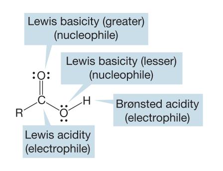 Nomenclature of groups of interest: carboxylic acids and Esters