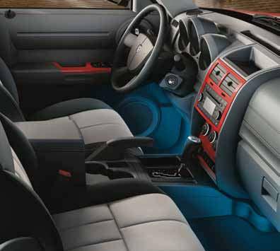 LOADED WITH STYLE. PACKED WITH PROTECTION. 13 14 1 15 2 16 3 17 4 18 5 19 6 13. INTERIOR APPLIQUÉ KIT.