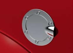 Chrome Fascia Accent. Designed to protect with an aggressive bright chrome stance up front. Chrome MIRROR Covers.