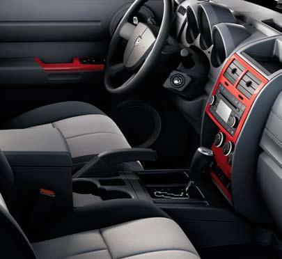 Loaded with style. Packed with protection. 13 14 13 Interior APPLIQUÉ kit. When it s high time for a high-tech look.