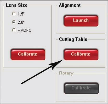 Adjustments and Settings 20 Focus Lens Calibration To properly use the VCA for the first time you NEED to calibrate your focus lens to the top of the VCA surface.