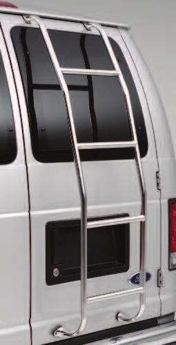 Stainless Steel Ladder Utilize your van roof Heavy duty stainless steel with Electro-polished finish