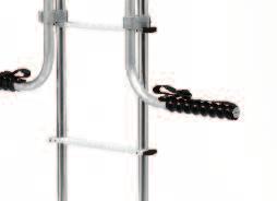 different style hooks Fully assembled 501B 60" Bunk Ladder, 1" Hook