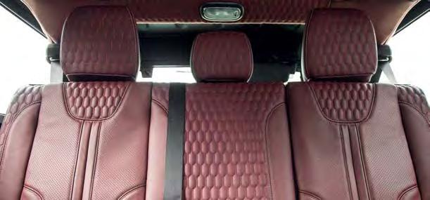 Leather Interior Leather Interior Matrix - Front GTB Sport Seats In Quilted Leather Available in a 2-seat front only configuration, our GTB Sports Seats in quilted leather allow the