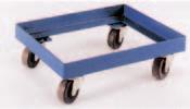 Powerful leverage enables users to easily raise loads as high as nine inches above the floorhigh enough for rollers or dollies to be placed beneath them.