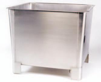 286PR 2,000 8 x 2 12 Hand Trucks & Dollies Polyurethane s 284UR 2,000 6 x 2 10 286UR 2,000 8 x 2 12 CURE TANK Constructed of 12 Gallon Type 304 Stainless Steel;