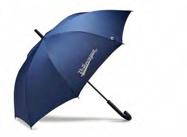 html 01 01 Volkswagen umbrella Automatic walking stick umbrella with a dark blue cover and
