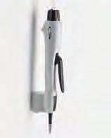 Pressing the lever allows fine adjustment of the suction power and