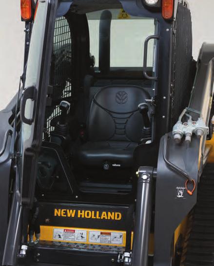 Maximum traction with lower ground pressure 200 Series compact track loaders hold fast to steep slopes and move easily through muddy or sandy terrain to complete jobs quickly and efficiently.