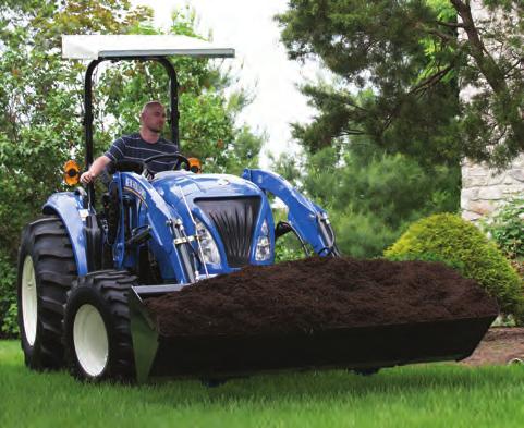 More stability, better visibility and compact design just a few New Holland advantages that lead to faster job completion Everything you need at one location You ll find your New Holland dealer