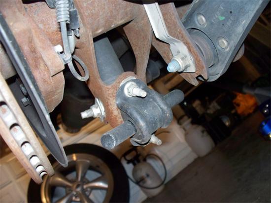 16. Unbolt your rear anti-rollbar clamps on both sides of