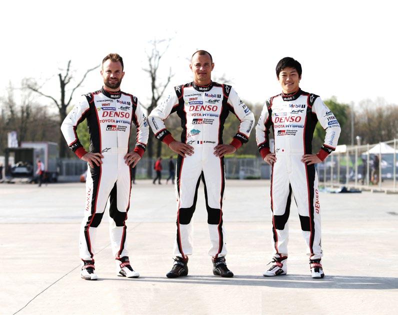 9Drivers A Third TS050 HYBRID, Mission: Le Mans Stéphane Sarrazin / Yuji Kunimoto / Nicolas Lapierre The decision was made to enter a third TS050 HYBRID in hopes of ensuring victory at the 24 Hours