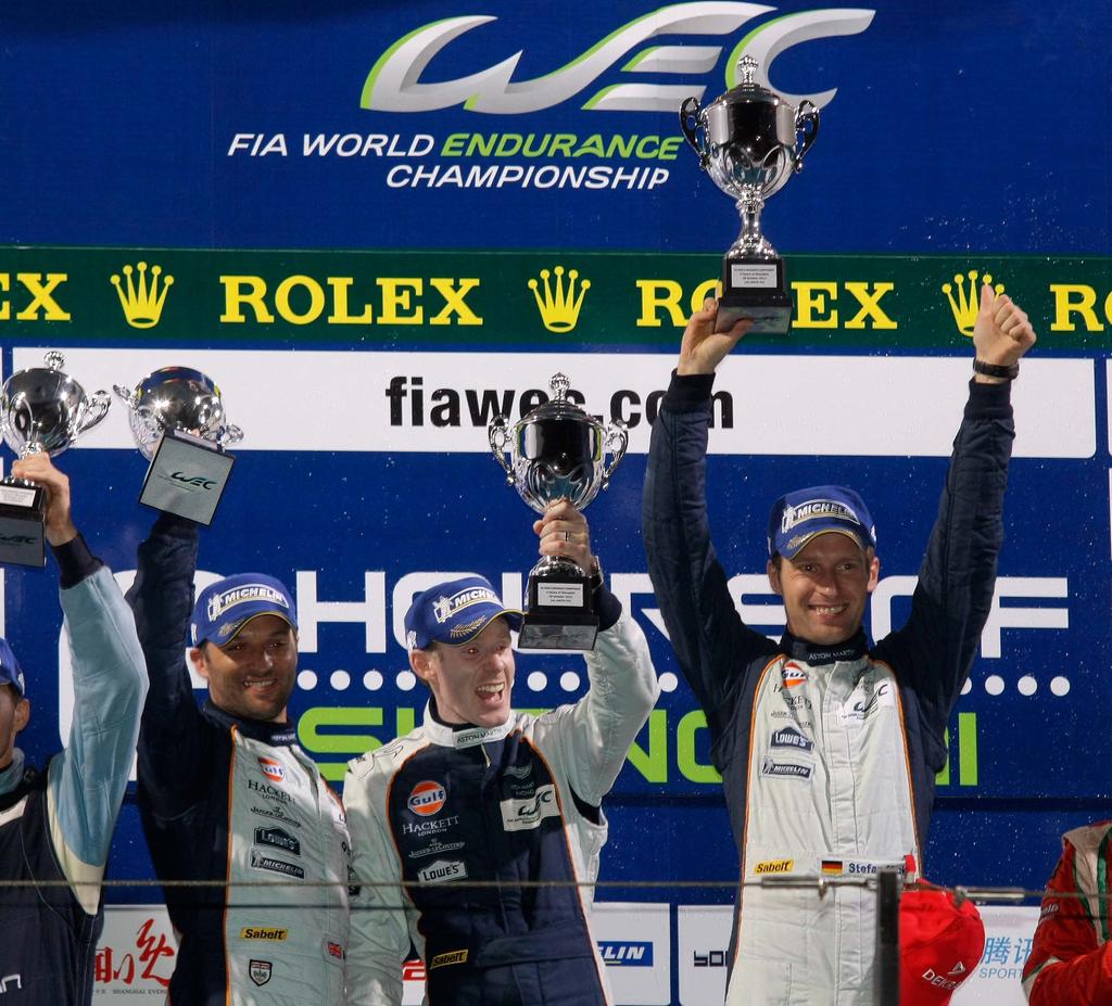 Aston Martin wins Six Hours of Shanghai to finish second in the WEC Aston Martin Racing won the final round of the 2012 FIA World Endurance Championship (WEC), the Six Hours of Shanghai, scoring