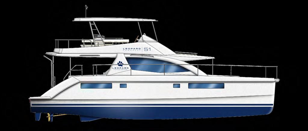 SPECIFICATIONS Technical information for the Leopard 51 Powercat The Leopard 51 Powercat is built to the highest standards.