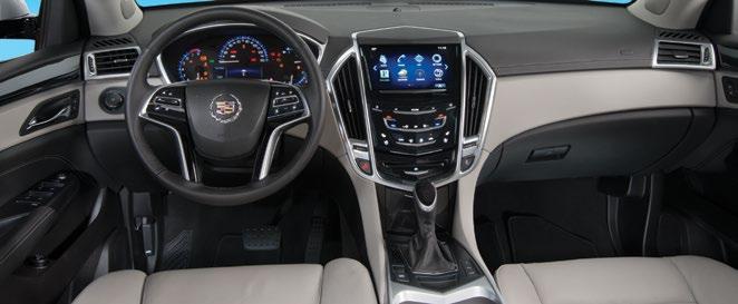 Review this guide for an overview of some important features in your Cadillac SRX. Some optional equipment described in this guide (denoted by ) may not be included in your vehicle.