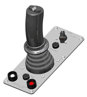 Designer s Guide JetMaster Control Systems JetMaster Pro (JMPRO) Control The JetMaster Pro is a PLC based control system operating the reverse deflector(s) proportional to helm lever movement.