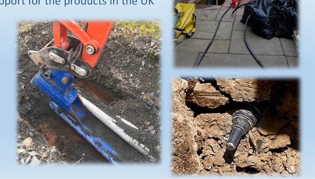 Equipment aimed at reducing excavation size, limiting disturbance