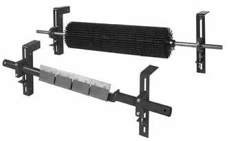 mechanical belt splices Flexco Specialty Belt Cleaners Patented pivot & tilt design for superior training action Dual sensor rollers on each