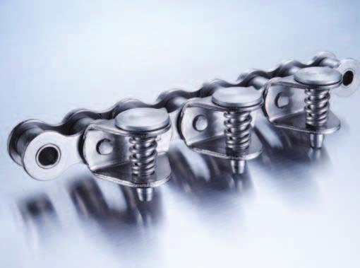 Version C Flat clamp Grip chains Version D Button Grip chains Single or double chain 1/2 x 5/16 inch to