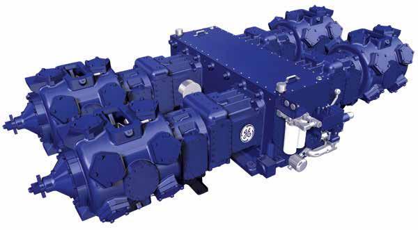 seven days a week. Economical BHGE compressors are integrated into a package by a global network of authorized packagers.