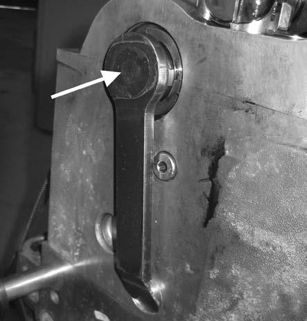 fig.6 3.2.2. Position the crankshaft at TDC for cylinder number 1. 3.1.4. VS5033 Camshaft Locking Tool. fig.