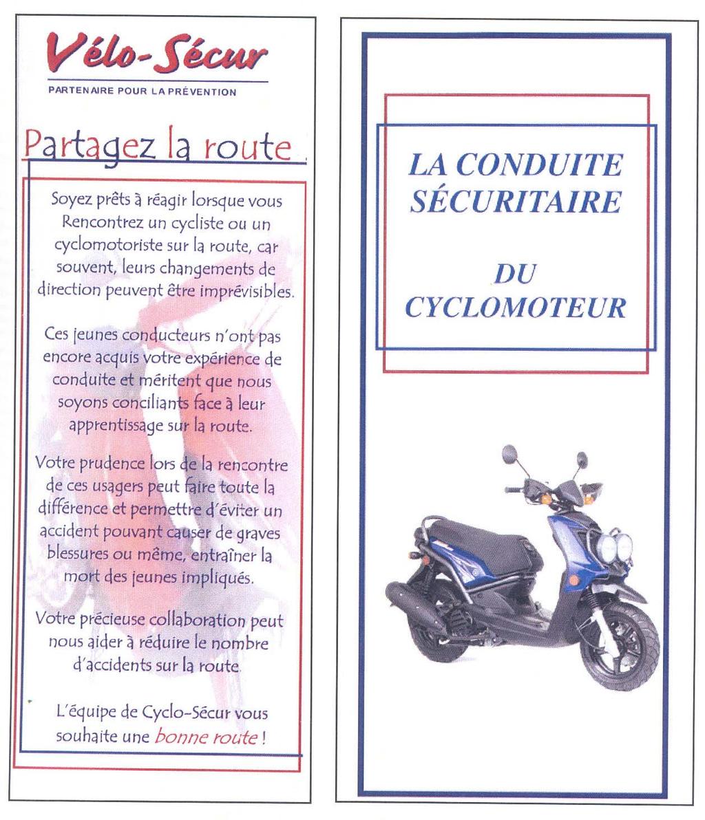 Examples of pamphlets distributed