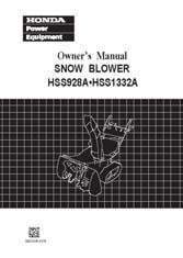 Contact an authorized Honda dealer from whom you purchased the snow blower if any of the loose parts shown are not
