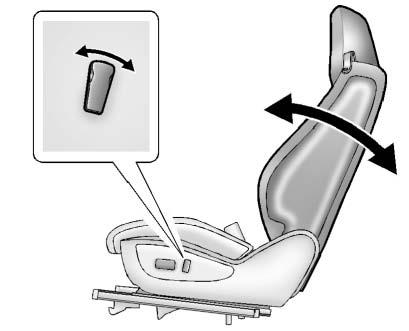 Reclining Seatbacks Power Reclining Seatbacks To adjust the seatback:. Tilt the top of the control rearward to recline.. Tilt the top of the control forward to raise.