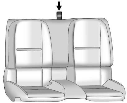 Rear Seats Notice: On convertible models, there is a speaker between the two rear seating positions on the seatback.