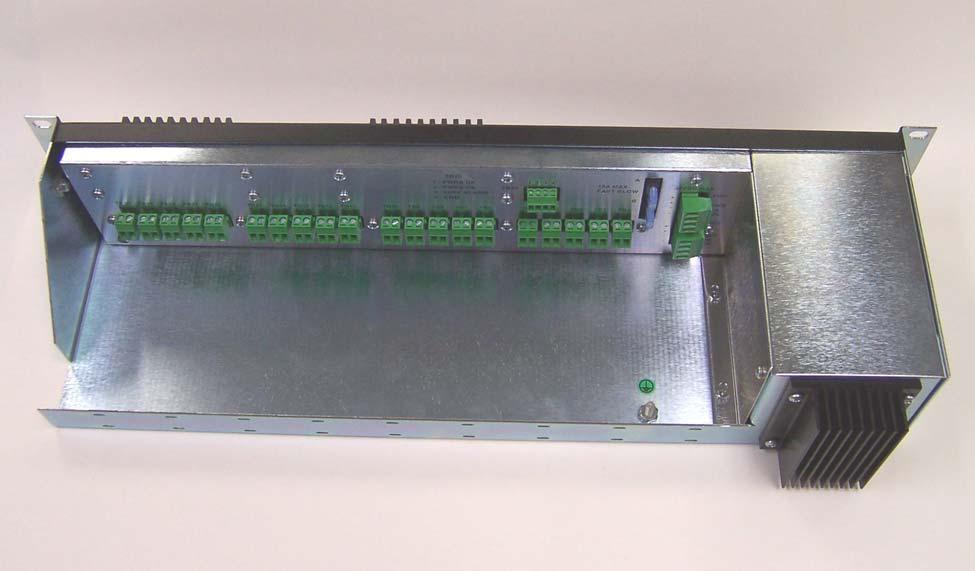 Figure 2 shows the rear view of the DC Distribution Panel.