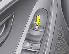 Teie auto varustus NB! Aken avaneb takistuse tuvastamisel automaatselt vaid juhul, kui kasutatakse akna automaatse sulgemise funktsiooni, tõmmates aknalüliti lõpuni üles (teise lülitusasendisse (6)).