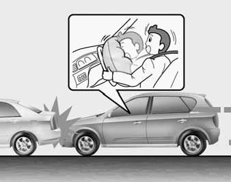 Teie auto turvasüsteemid HOIATUS Vältige lööke turvapatjade ja andurite paigalduskohtade pihta ning ärge laske mingitel esemetel suure hooga nende vastu paiskuda.