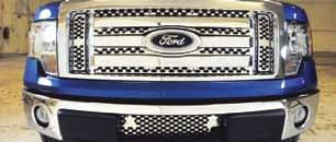 371431 Winter Part Number: 371195 3D 09-C F-150, Lariat, King Ranch Part Number: 770012 Precision Ford Grill Inserts ESCAPE 08-C Ford Escape 371297