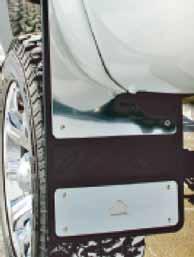 All Precision Mud Flaps are easy to install with the