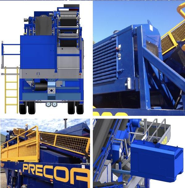 PRECOATER 3000 The Precoater 3000 is a more compact version of the bigger brother 6500 series. The Precoater 3000 is a complete screening and precoating package.