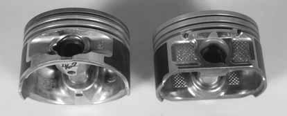 Both pistons came with and without pin locks, too, depending on the application.