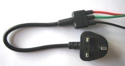 These can combine standard power plugs with test leads, custom made instrument plugs, and other customised