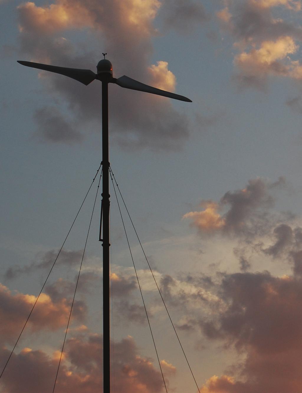 A SIMPLE AND AFFORDABLE WIND SYSTEM FOR YOUR HOME, FARM, BUSINESS OR WINDFARM A Few of the Many Reasons for Choosing Aerostar A history of performance dating back to 1980.