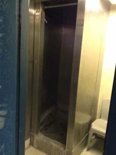 6 South Annex Jail 6 South Annex Jail Showers Doors / Gates Threshold into shower