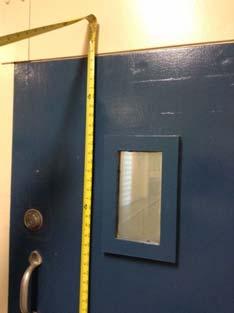 445 South Annex Jail 446 South Annex Jail Doors / Gates Doors / Gates Minimum 80" height door opening not