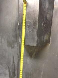 Centerline of water control not 9"-4" above shower
